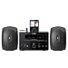 Yamaha Natural Sound Micro Home Theater Receiver Sound System with Integrated iPod Docking Station, High Quality CD Player, USB Port for Flash Drive & All Weather Indoor / Outdoor Speakers - 50ft of 16 AWG Speaker Wire Included