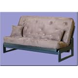 Simmons Futons ZEDF03 Deluxe Designer Futon Mattress - Chocolate by Simmons Futons