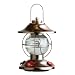 Avant Yarde Lantern Style Hummingbird Feeder, Rustic Metal and Glass, 14 3/4 Inches High