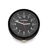 (Stick On) Black Case - Black Face Clock