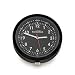 Automotive : (Stick On) Black Case - Black Face Clock