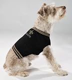 Pets First New Orleans Saints V-Neck Dog Sweater, X-Small
