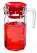 Circleware Lodge 50 oz Pitcher, Red lid