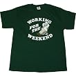 Simpsons Homer Working for the Weekend Men's T-Shirt