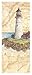 Portland Head Light, Lighthouses Art Poster Print by Janet Kruskamp, 9x21