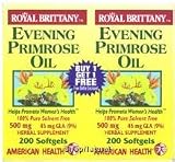Evening Primrose Oil, 500 mg., 45 mg. GLA (9%), Softgels 200 ct. + 200 ct. Bonus Pack, 2/200 ct.