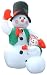 Inflatable Snowman w/ Kid