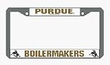 Purdue Boilermakers Chrome License Plate Frame - Set of 2