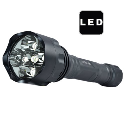  SackStark FlashMax 1000 - CREE LED Power Flashlight 1000 Lumens, Weatherproof! 