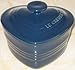 Le Creuset Stoneware Heart Ramekin with Lid, 10 cm Blue