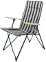 MAC Sports C102S-B/W Beach Comber Deluxe Wooden Arm Chair
