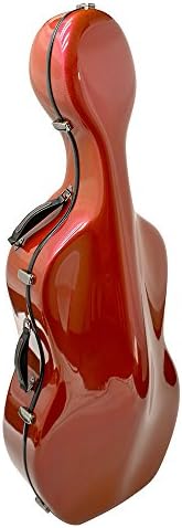 Enthral II Cello Case - Poly Carbon Fiber - Red