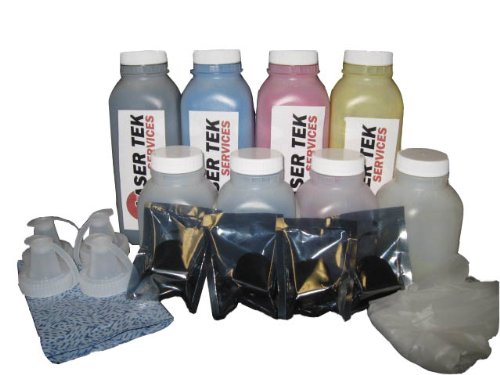 Xerox Phaser 6280 High Yield Toner Refill Kit 4 Pack for Xerox Phaser 6280 6280N 6280DN 106R01395 106R01391 106R01392 106R01388 106R01393 106R01389 106R01394 106R01390 Printers and Cartridges. Includes Chips! On Sale