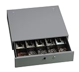 PM Company SecurIT Steel Cash Drawer with Bell and Removable Cash Tray, 17.75 x 15.75 x 3.75 Inches, Gray, 1/Carton PM Company SecurIT Steel Cash Drawer with Bell and Removable Cash Tray, 17.75 x 15.75 x 3.75 Inches, Gray, 1/Carton