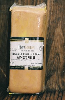 Block of Duck Foie Gras with 30% Pieces (2LB) by F.D. Inc.