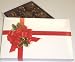 Scott's Cakes 1 lb. Chocolate Raspberry Hazelnut Balls in a Ribbon n Holly Box