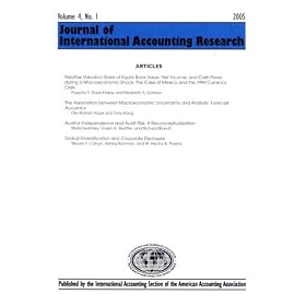Journal of International Accounting Research by