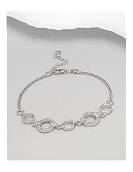 CZ Bracelet In 92.5 Sterling Silver