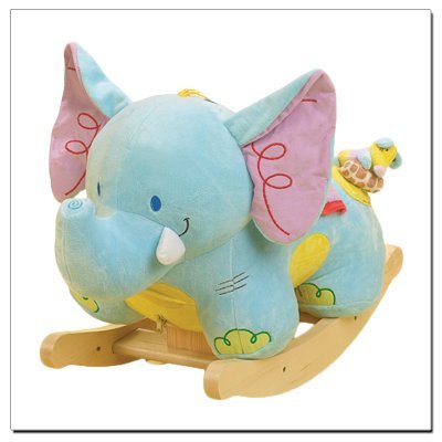 Buy Low Price Rock A Bye Elijah Elephant Rocker B000XU2Z82