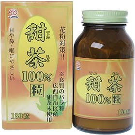 甜茶100%粒 180粒