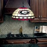 Georgia Bulldogs Tiffany Hanging Lamp