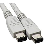 CCS11154 Firewire Cables, 6 Pin to 6 Pin, 6, Gray