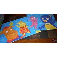 BACKYARDIGANS 2 PILLOWCASES, Set, matches Bedding, Nick JR, NEW, Toddler, Twin