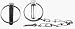 Snap-Ring Pins (Quick Pins) - SNAP-RING 7/16X1-3/8L. CHAIN