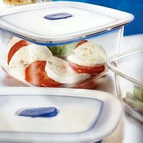 Bormioli Rocco Frigoverre Plus 3 Piece Compact Storage Set, Gift Boxed by Tupperware