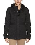 Bench Damen Strickjacke gebondet CHILLY, black marl, M, BLFA1079
