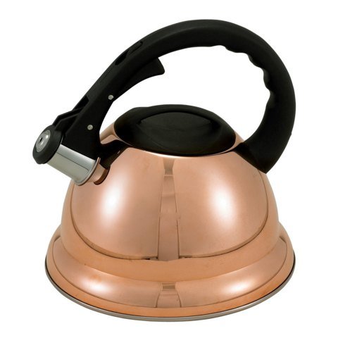=> Lina Décor Copper Whistling Teakettle 2½ Qt | elinganpiyune
