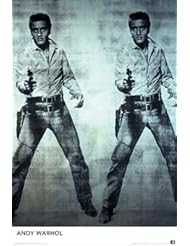 Home: ELVIS PRESLEY ANDY WARHOL POSTER - RARE NEW 24X36 PRINT - HSE