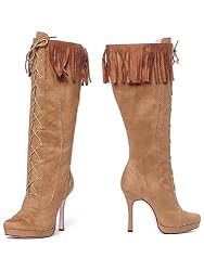 High Heel Stiefel von Leg Avenue 5020 Cheyenne - braun - 37