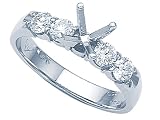 0.60 cttw Round Diamonds Engagement Ring by Karina B(tm) - Platinum