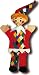 Trullala 26048 - Kasper bunt, Handpuppe, 30 cm
