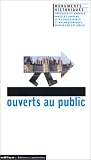 Revue Editions du Patrimoine  / Ouverts au public