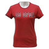 US Open 2008 Banner Women's Foil Outline Tee - Red