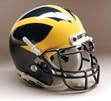Schutt Michigan Wolverines Full Size Replica Helmet