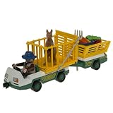 Playmobil-ZooStaffWithServiceVehicle-4+