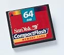 SanDisk 64 MB CompactFlash Card (SDCFB-64-144)