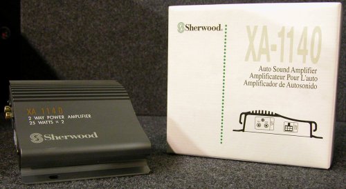 SHERWOOD XA-1140 2 CHANNEL 50 WATT POWER AMPLIFER