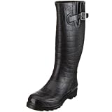 Giesswein 50242 Osterhorn, Damen Gummistiefel, Schwarz (schwarz 022), EU 38, (US 7)