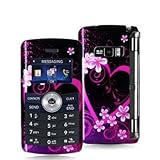 Electromaster(TM) Brand - Purple Love Design Crystal Hard Skin Case Cover N ....