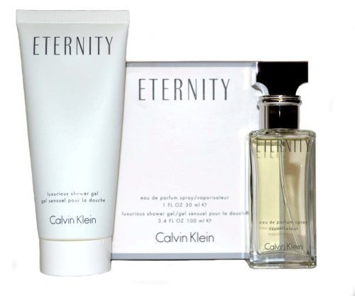 Calvin Klein Eternity, femme/woman, Geschenkset (Eau de Parfum, 30 ml + Duschgel, 100 ml) Preisvergleich