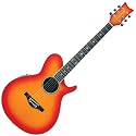 Daisy Rock WildWood Artist Deluxe Acoustic-Electric Sunset Burst Guitar
