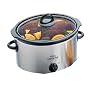 Crock Pot 37401BC Slow Cooker Brushed Chrome 3.5L