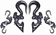 Kalimantan - Organic Horn Plug - Sold as a Pair - 4 Gauge