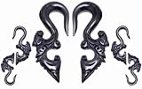 Kalimantan - Organic Horn Plug - Sold as a Pair - 6 Gauge