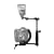 Custom Brackets Digital PRO M Rotating Camera Bracket Kit for Digital & 35mm SLR Film Cameras.