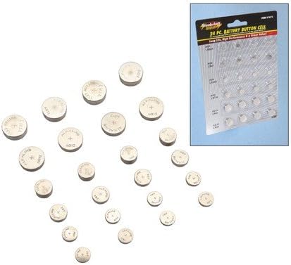 24 Pc Button Cell Battery Multi-Pack -USATM